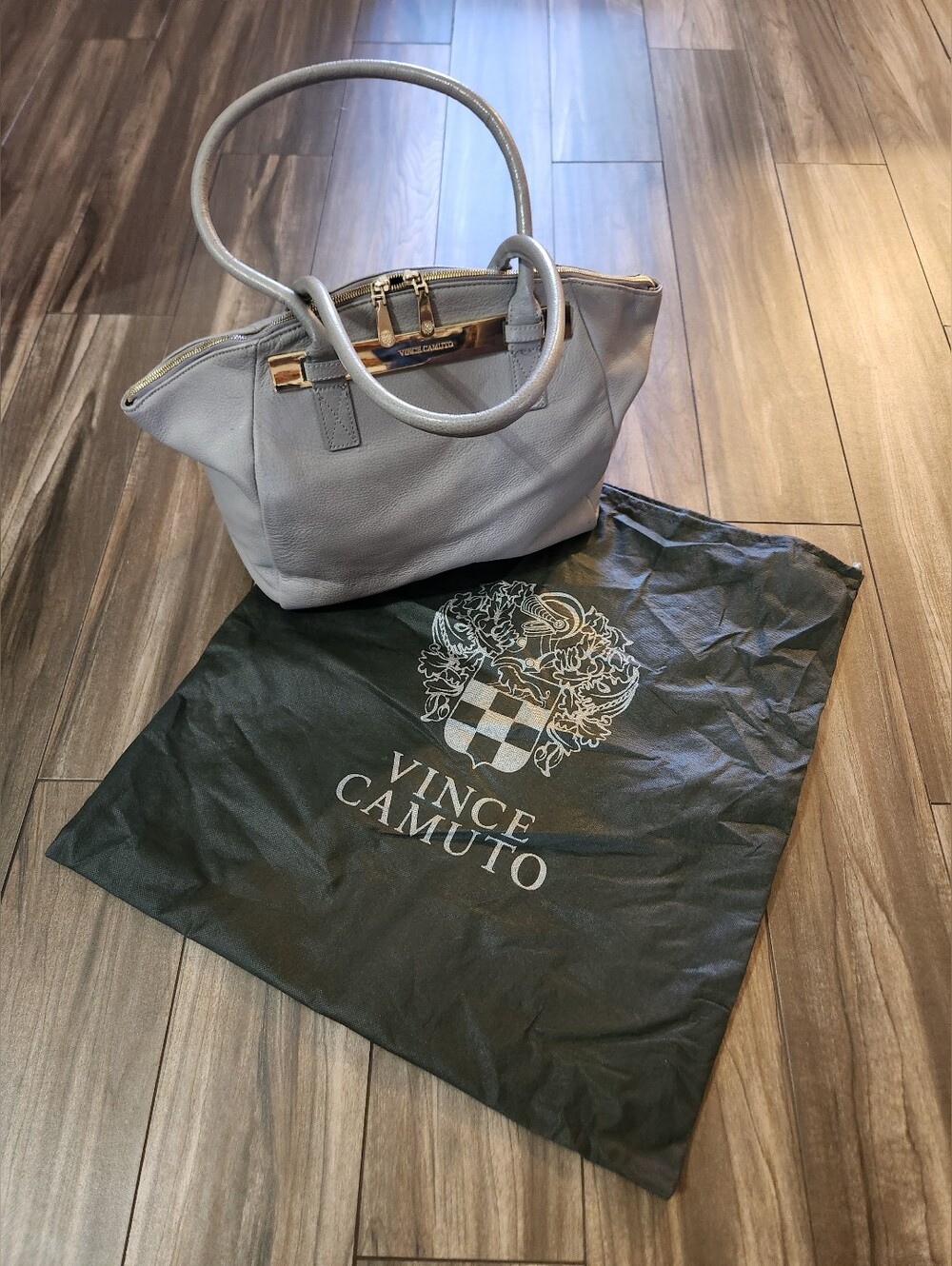 Vince Camuto Light Gray Handbag
